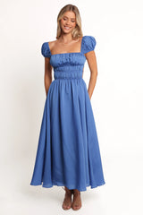 Vienne Maxi Dress - Cobalt