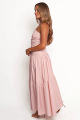 Blanche Strapless Maxi Dress - Orchid