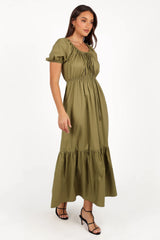 Juliana Maxi Dress - Olive