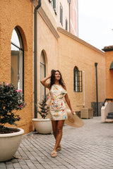 Marla Mini Dress - Agata Print