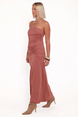 Avaline Maxi Dress - Terracotta