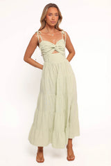 Lenny Maxi Dress - Sage
