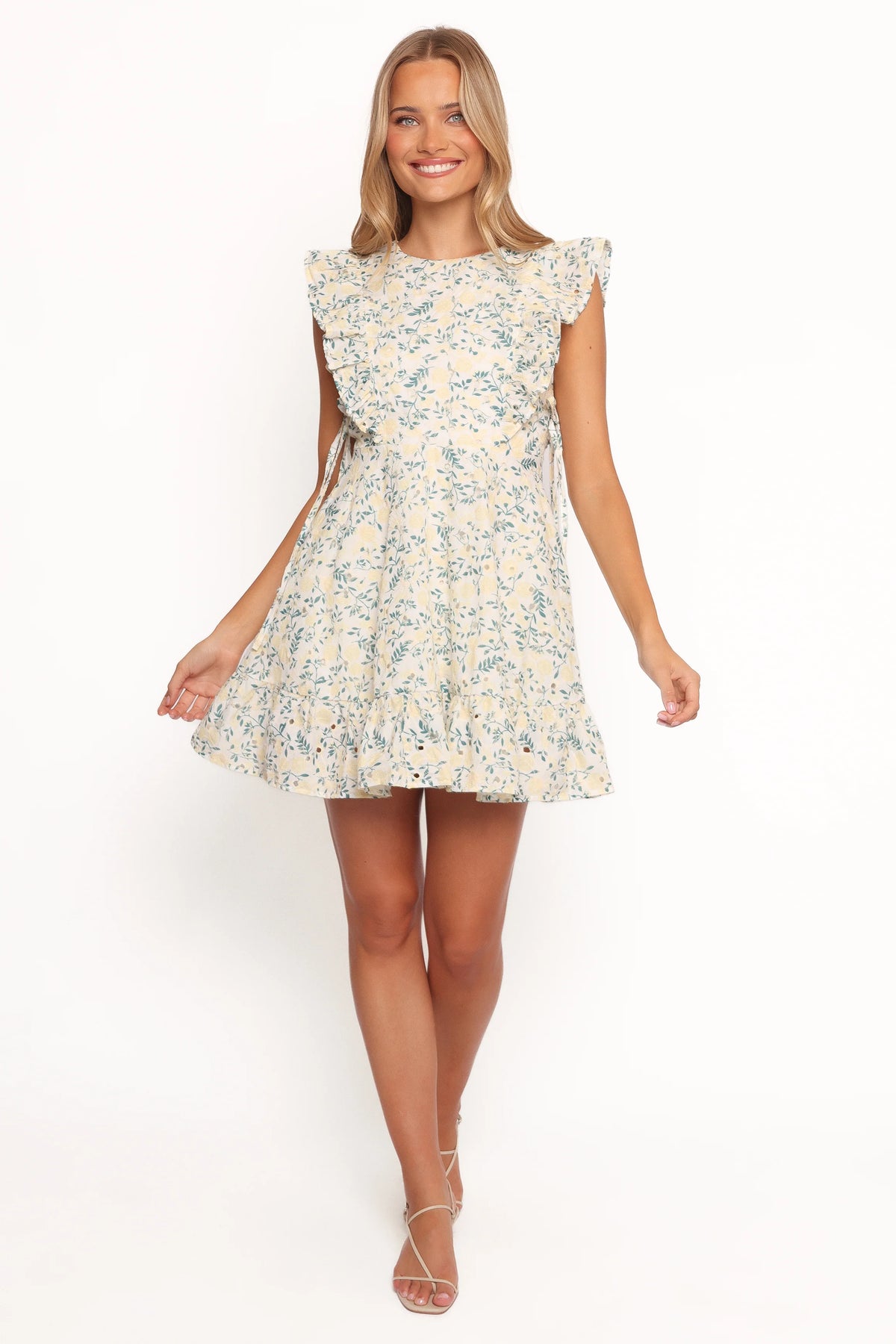 Rosalind Mini Dress - Yellow