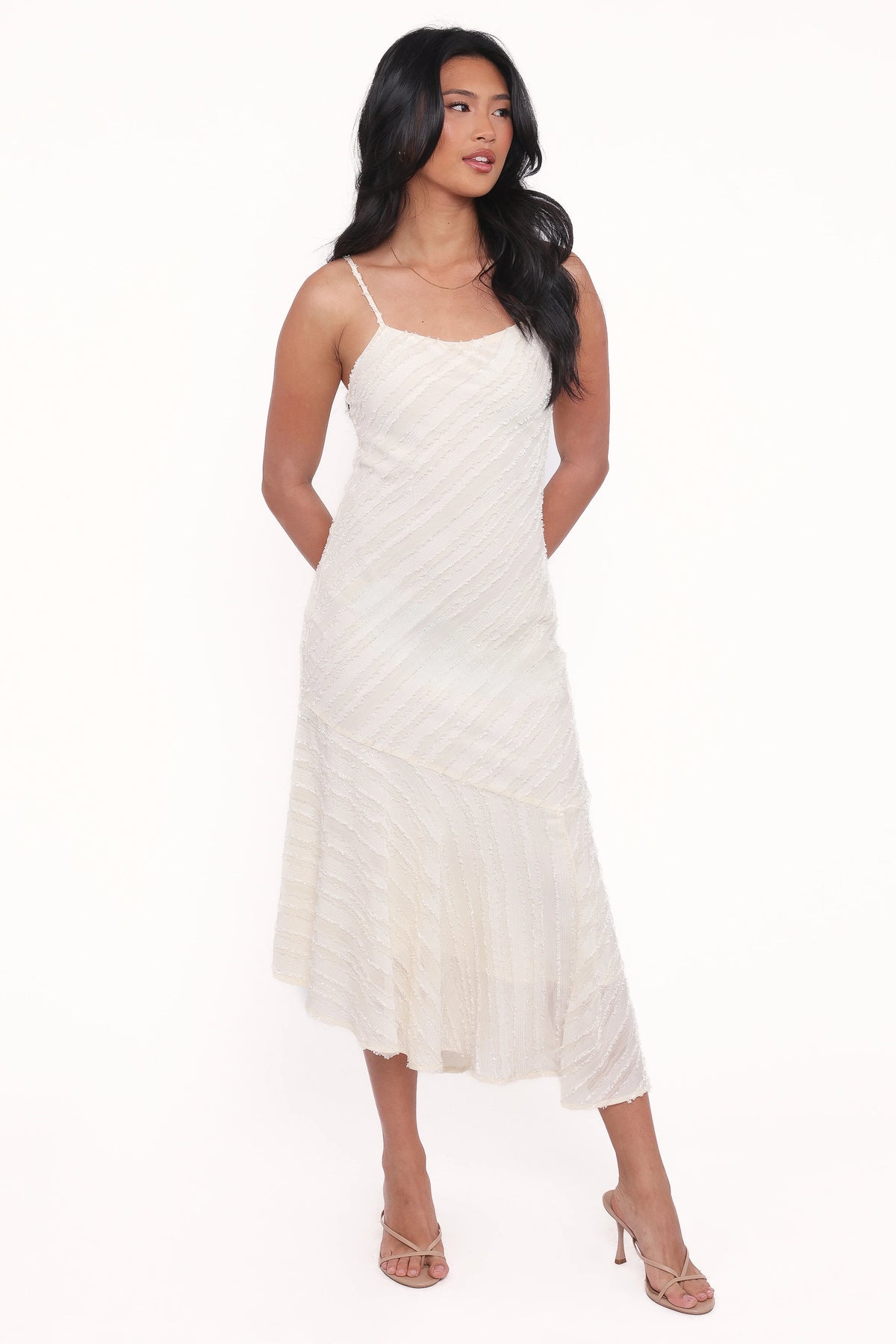 Aileen Midi Dress - Cream