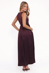 Elania Maxi Dress - Plum