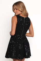 Emma Mini Dress - Black