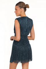 Cara Mini Dress - Navy