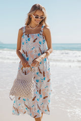 Sanders Maxi Dress - Blue Floral