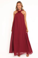 Melba Maxi Dress - Berry