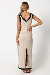 Esme Maxi Dress - Natural Black