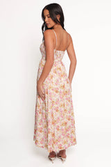 Salaca Maxi Dress - Pink/Orange