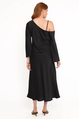 Lindra Maxi Dress - Black