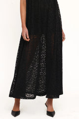 Davina Maxi Dress - Black Lace