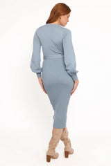 Helena Dress - Blue